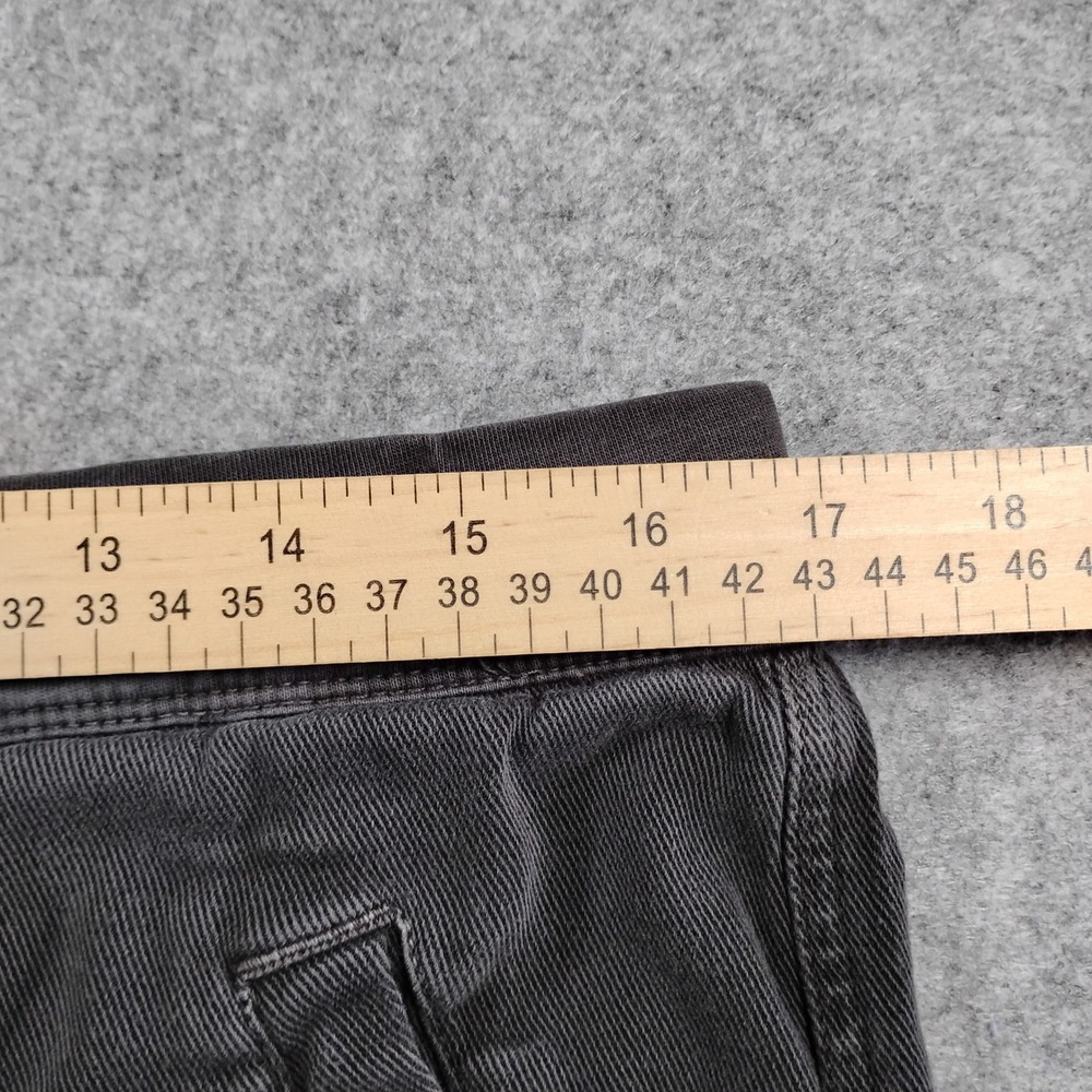 James Perse Standard Soft Drape Pants Gray Drawstring Tapered WKL1730 Size 3 L - Picture 7 of 11